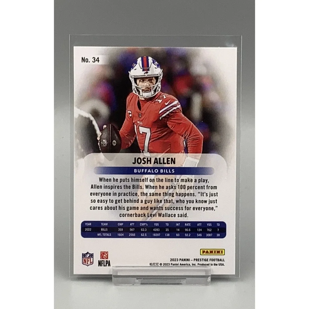 2023 PRESTIGE FOOTBALL JOSH ALLEN Buffalo Bills‎